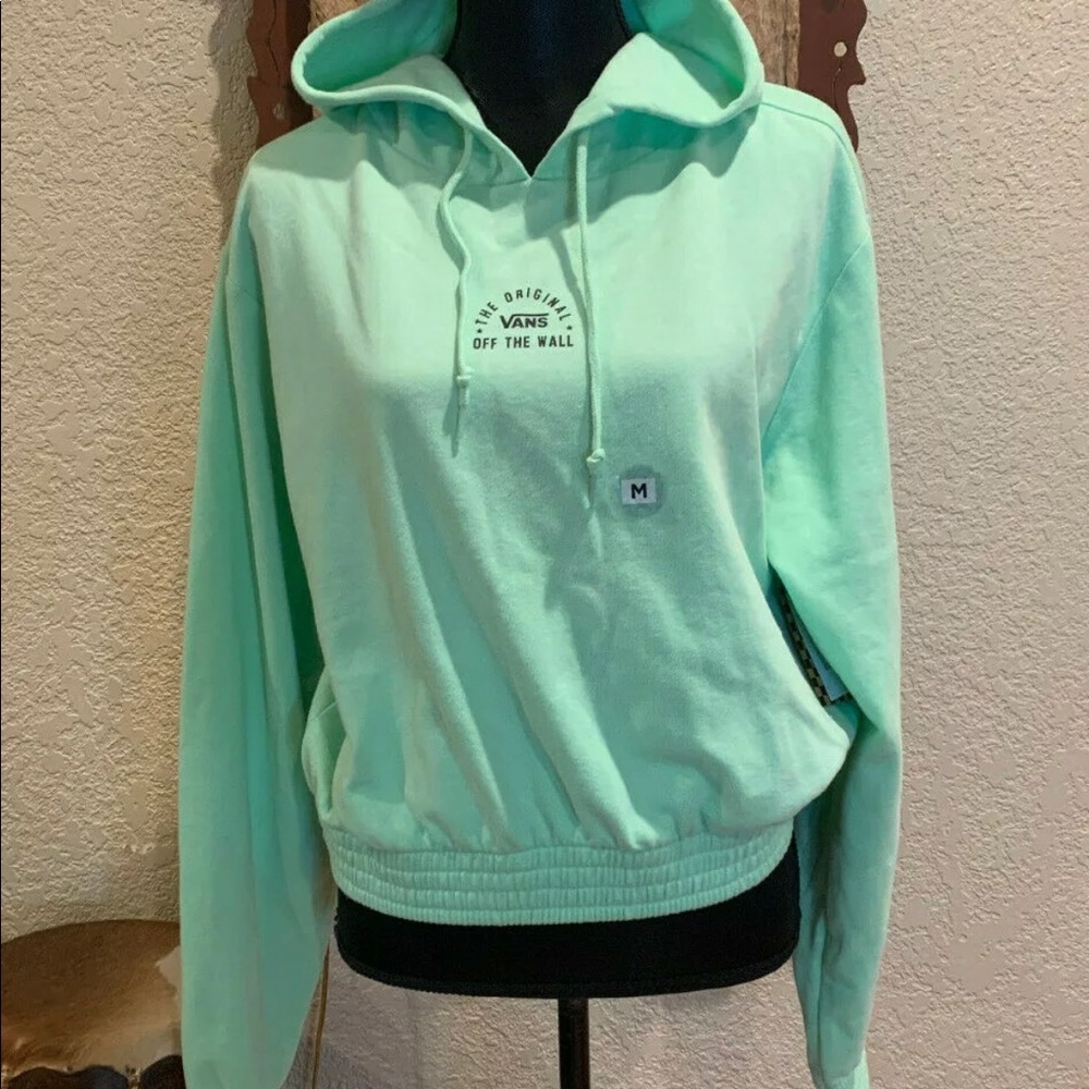 NWOT Vans Crop Hoodie